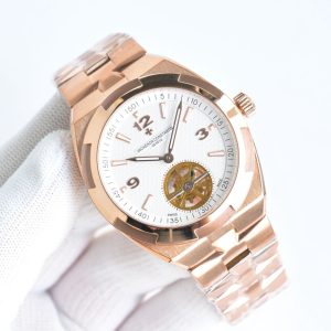 Vacheron Constantin Overseas Super Clone Horloge: Beste 1:1 Replica Met Zwitsers Uurwerk 1124749036 - front view | Overseas